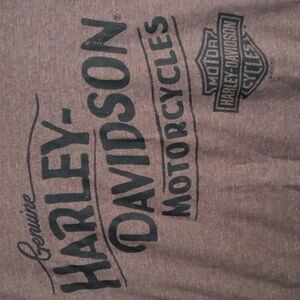 Harley-Davidson Brown Short Sleeve Tee Men’s Large